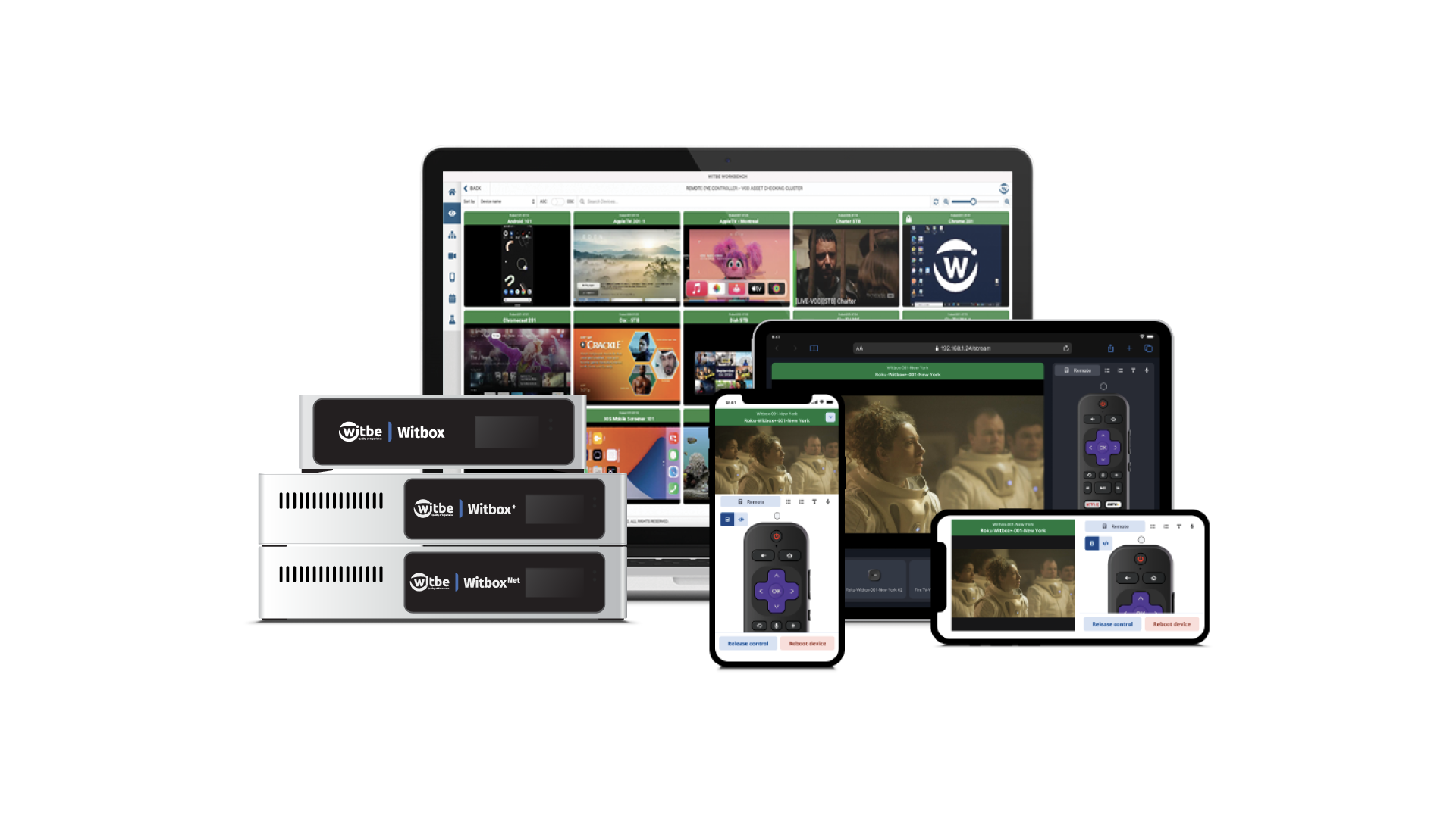 Witbe completes its Witbox lineup by launching two new models, focused on scalable remote control and test automation for any video content!