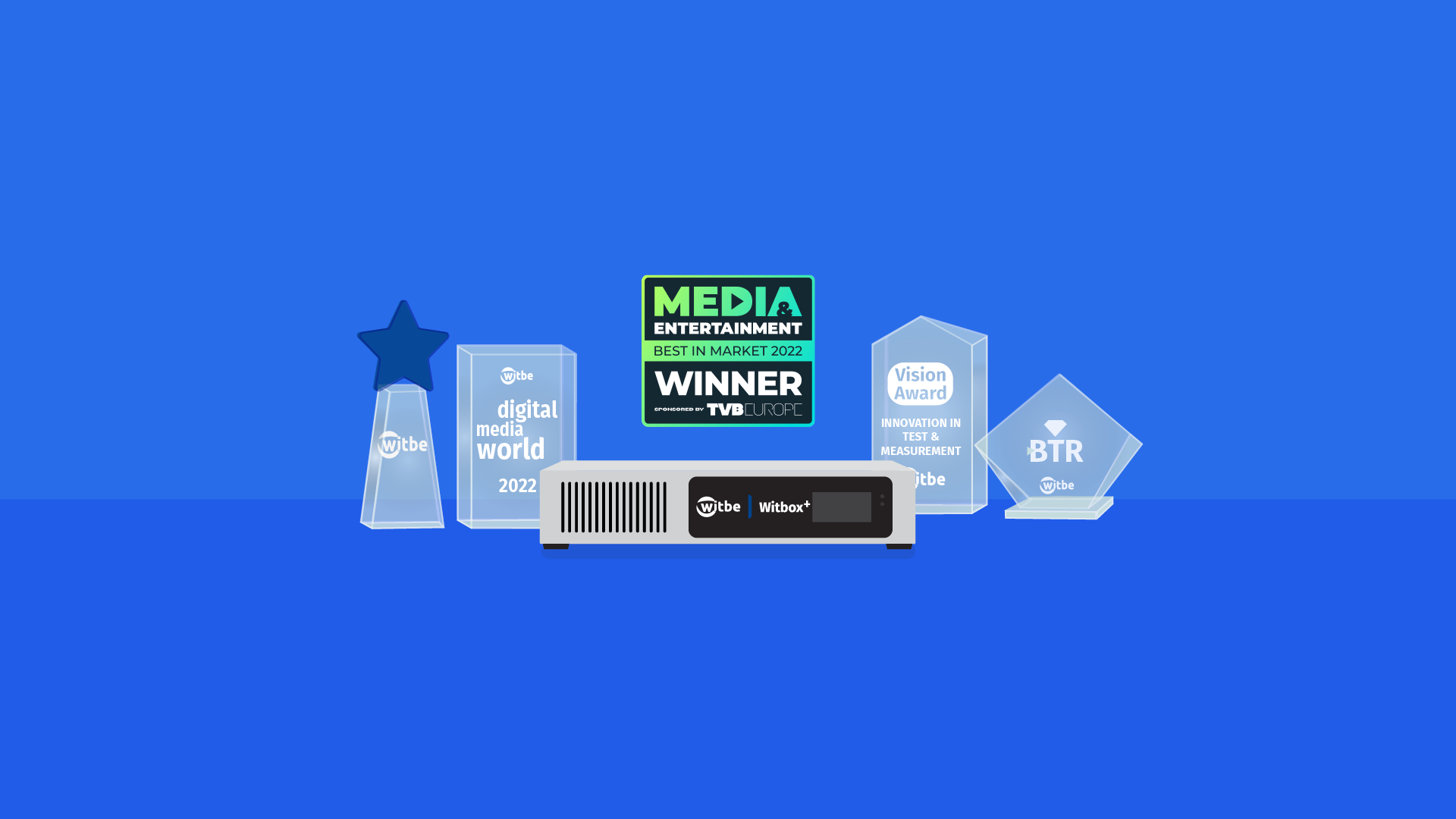 The Witbox+ named Best in Market by Media & Entertainment 2022 Awards!
