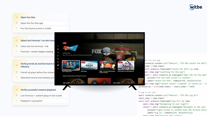 Watch a Test Build Itself on a Real Device