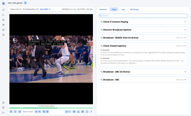 Closed Captions, Verified as Viewers See Them