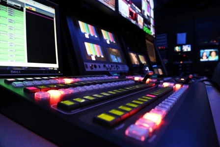 Focus photo or a network operation center