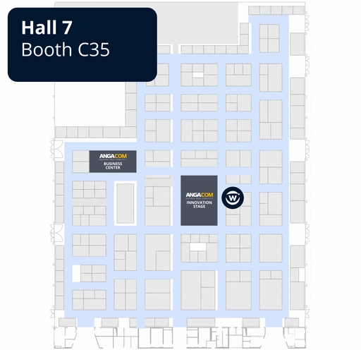 ANGA COM 2026 floor plan