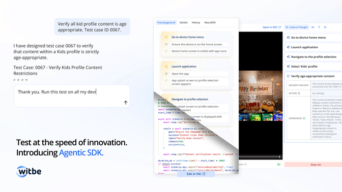 Witbe Launches New Agentic SDK to Power Agentic Automation Across Video Workflows article