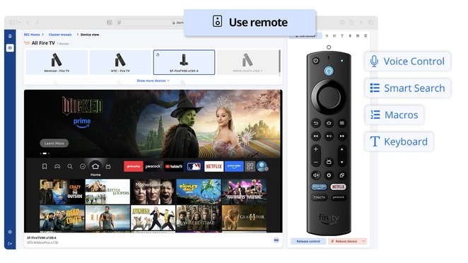 Remote Device Control