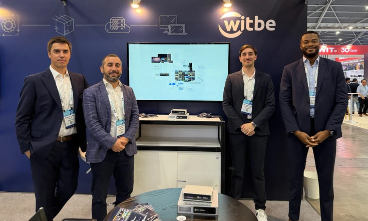 Witbe team on the booth at InBroadcast Asia 2026.