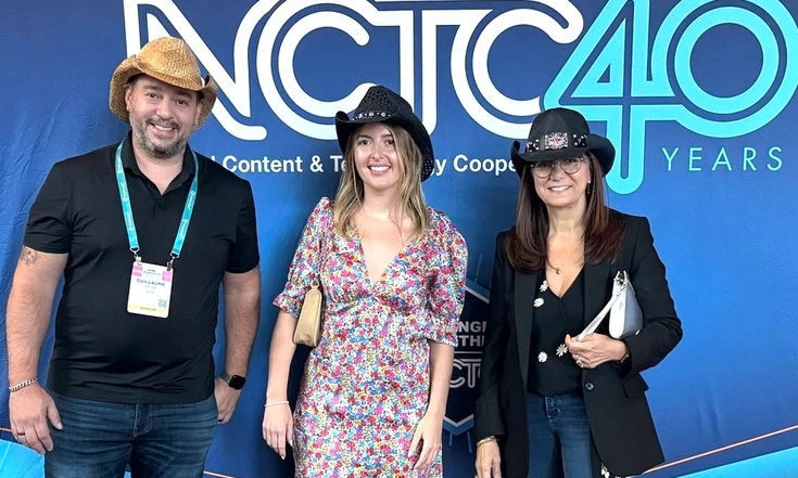 Witbe representatives at The Independent Show 2024.