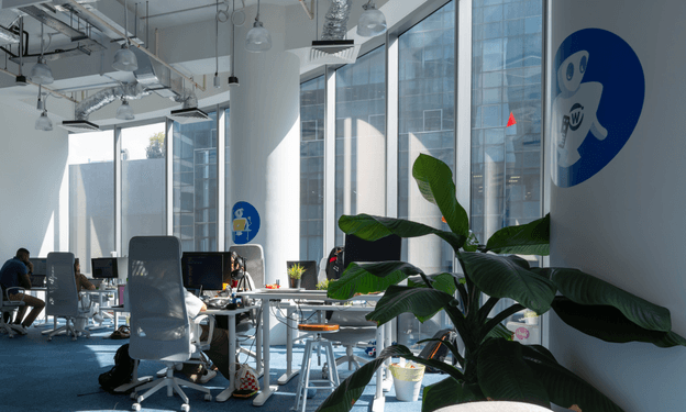 Witbe Singapore office open space with modern workspace and collaborative environment.