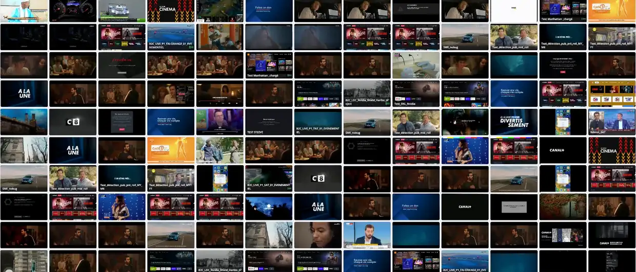 Witbe supported devices wall showing real-device video testing across multiple platforms.