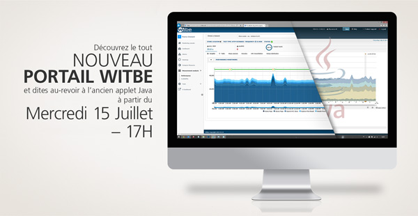 Discover the better, faster, stronger
WITBE NEW PORTAL
and say goodbye to the former
JAVA APPLET (2008–2015)
